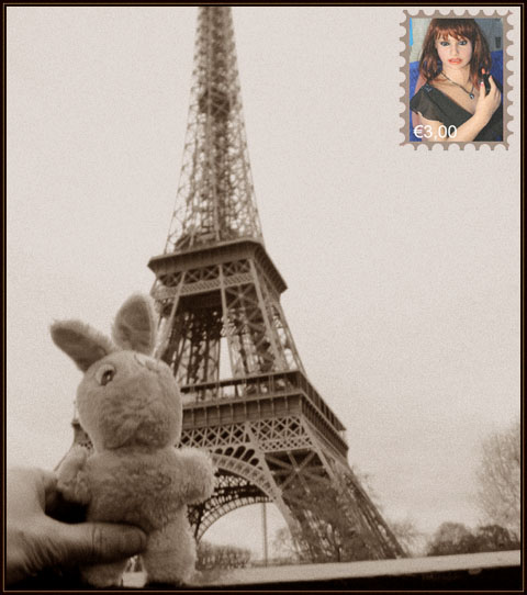 Bunny Wunny in Paris